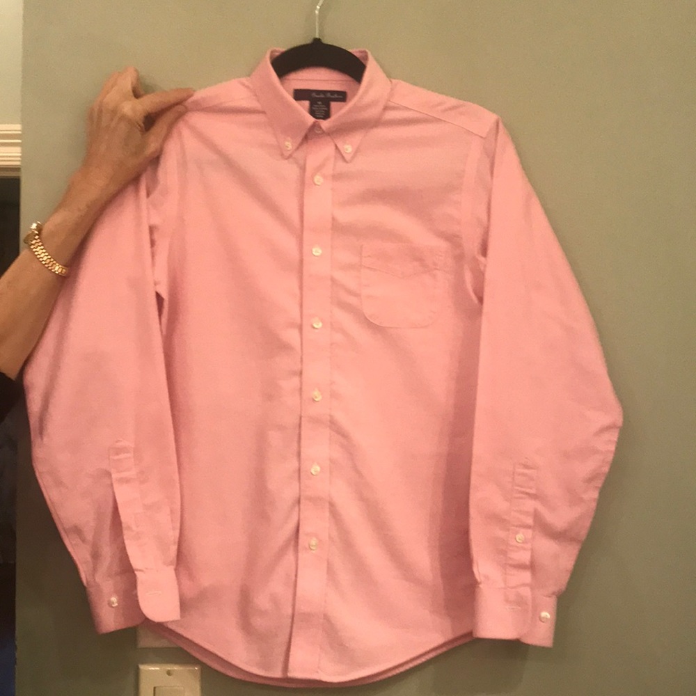 Brooks Brothers Boys Size 14 Pink Dress Shirt